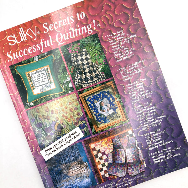 Sulky Secrets to Successful Quilting! | Book | Patterns