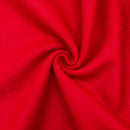 Ruby Red | Wool Blend Coating | Varsity Wool Melton