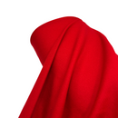 Ruby Red | Wool Blend Coating | Varsity Wool Melton