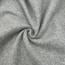 Heathered Haze | Wool Blend Coating | Varsity Wool Melton