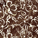 Mocha Floral | Banyan Batiks Classics | Quilting Cotton