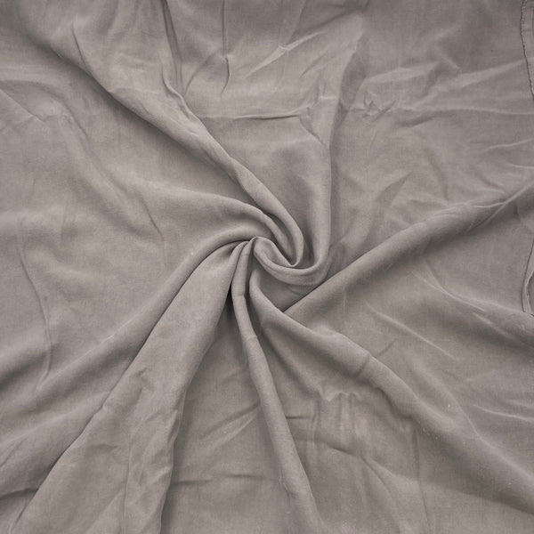 Ash | Sandwashed Rayon Twill