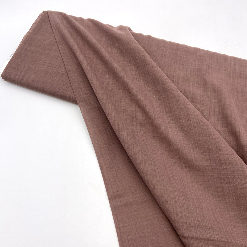 Mauvey Taupe | Wool Voile