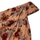 Apricot Floral | Sunset Studio | Crinkle Rayon