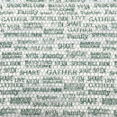 Feedsack Words Gray | Spring Hill Farm | Quilting Cotton