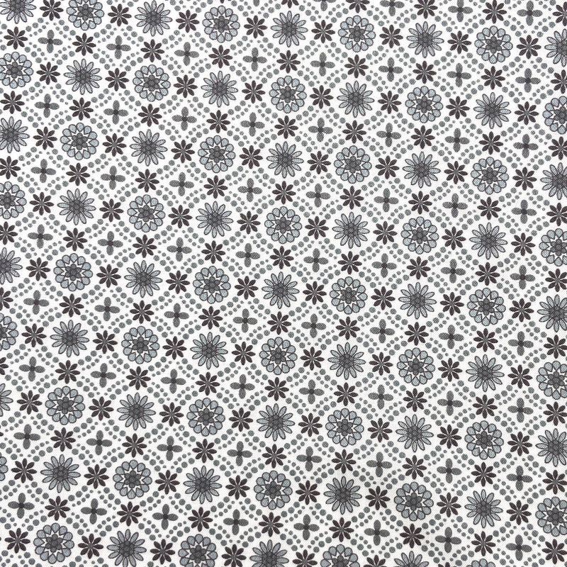 Wallpaper Medallion Gray | Spring Hill Farm | Quilting Cotton