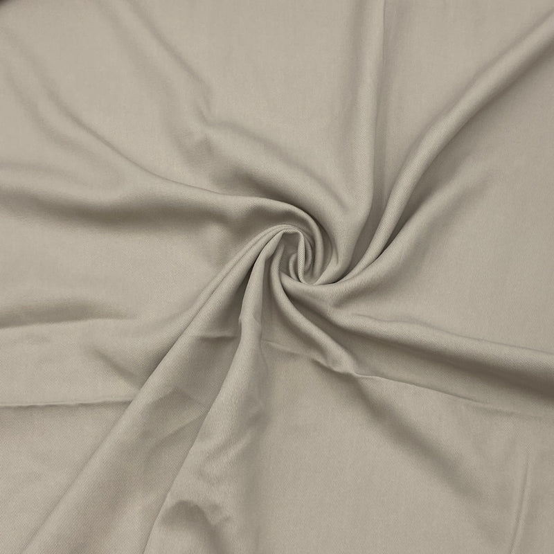 Taupe | Rayon Twill