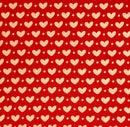 Hearts Coral | Sincerely Yours | Quilting Cotton