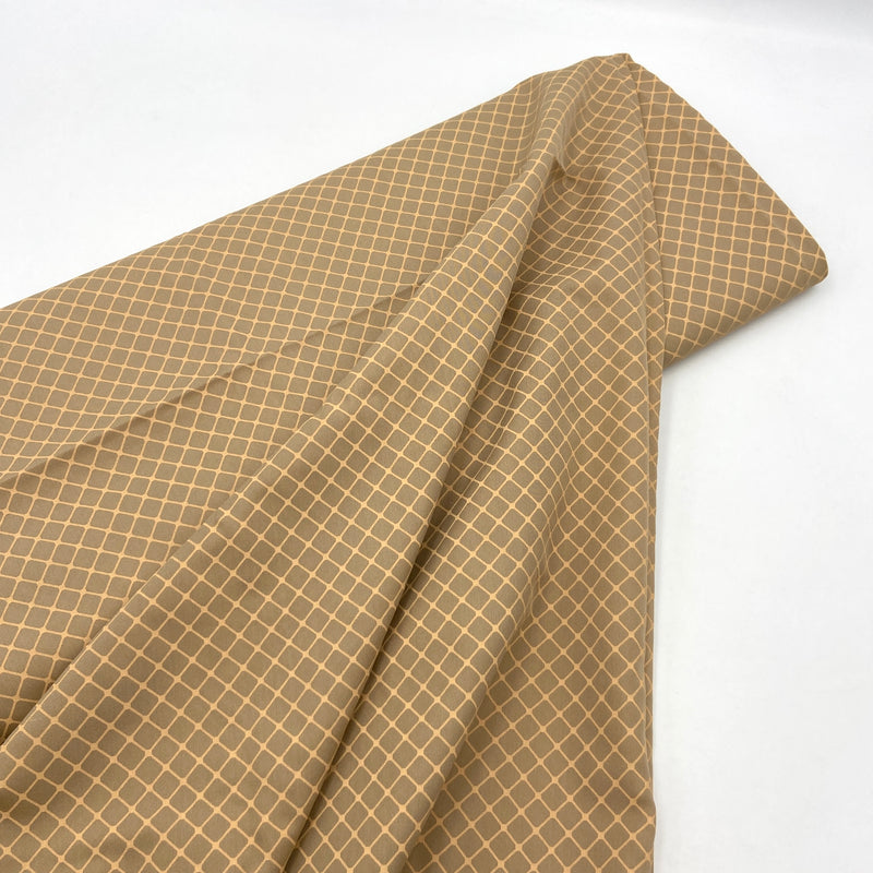 Crosshatch | Silk Crepe