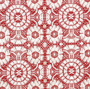 Lace Red | Leather Lace and Amazing Grace | Quilting Cotton