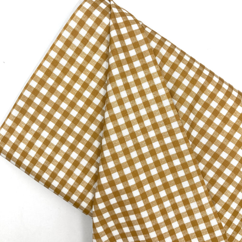 Leather Gingham | Leather Lace and Amazing Grace | Quilting Cotton