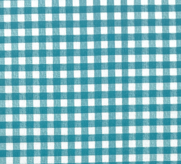Blue Gingham | Leather Lace and Amazing Grace | Quilting Cotton