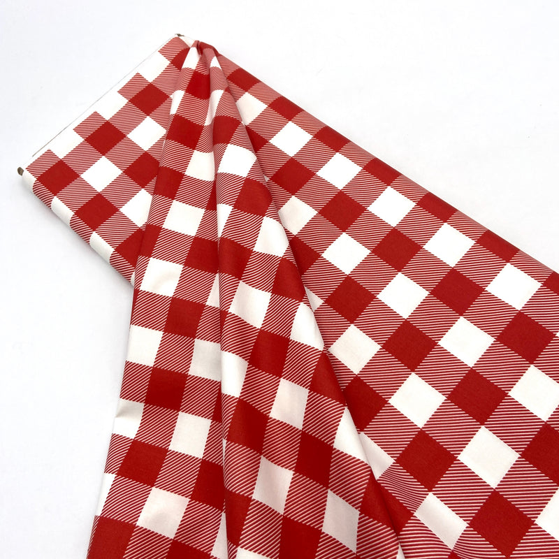 Red | Buffalo Check | Quilting Cotton