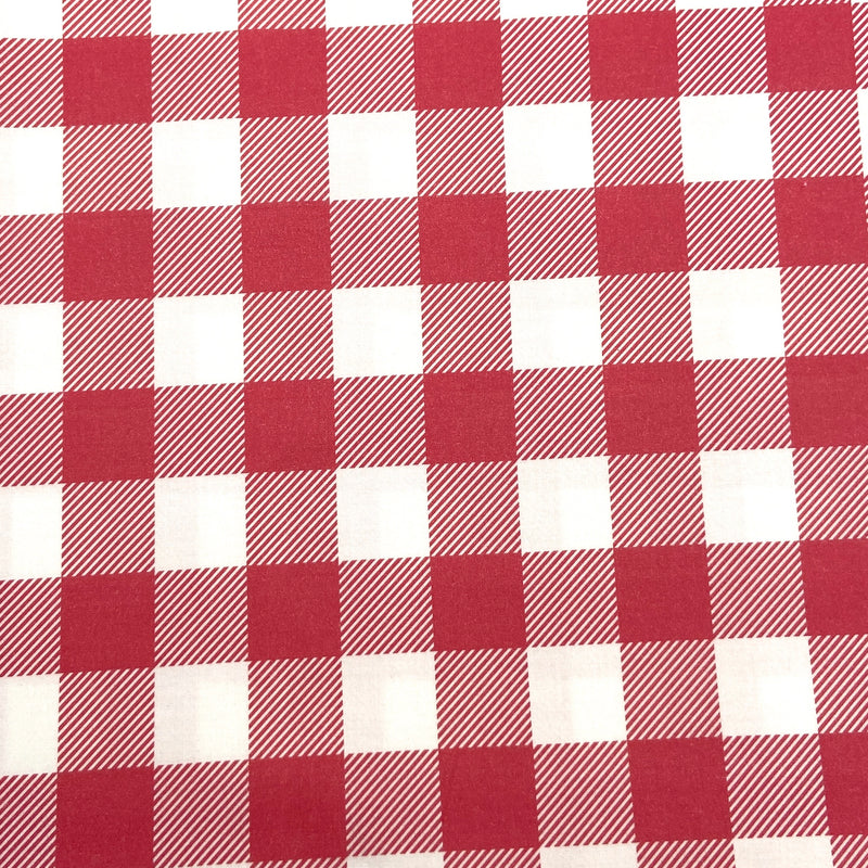 Pink | Buffalo Check | Quilting Cotton