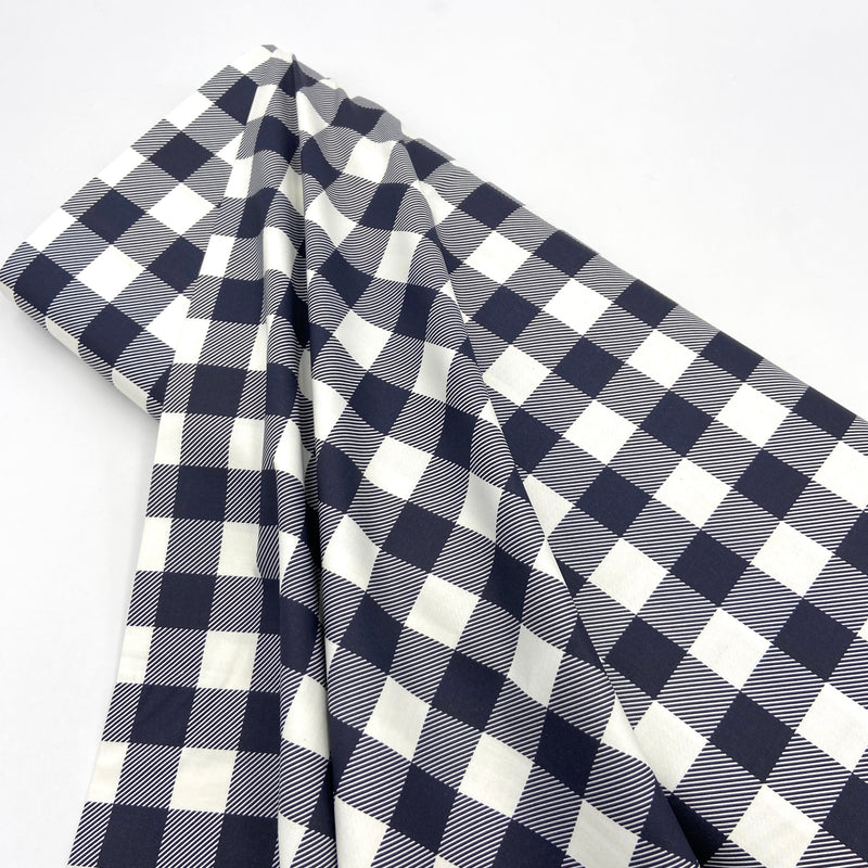 Navy | Buffalo Check | Quilting Cotton