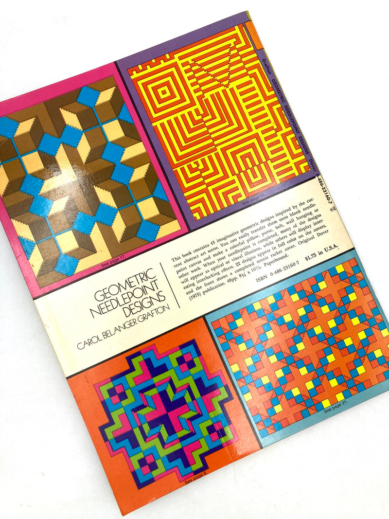 Geometric Needlepoint Designs | Book