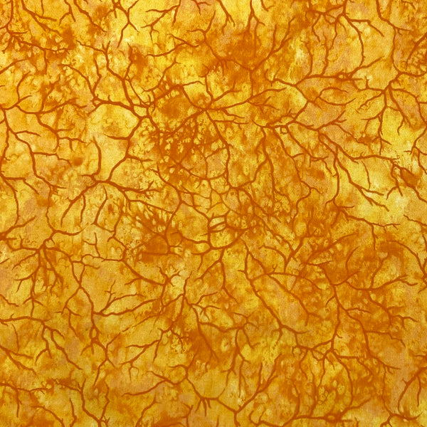 Twig Texture Orange | Creation | Quilting Cotton