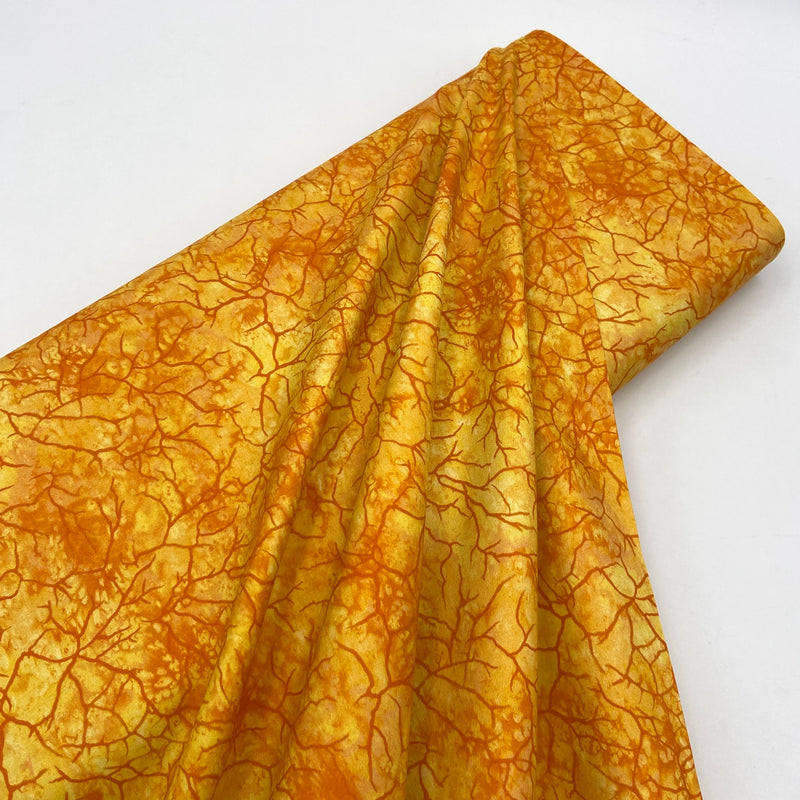 Twig Texture Orange | Creation | Quilting Cotton