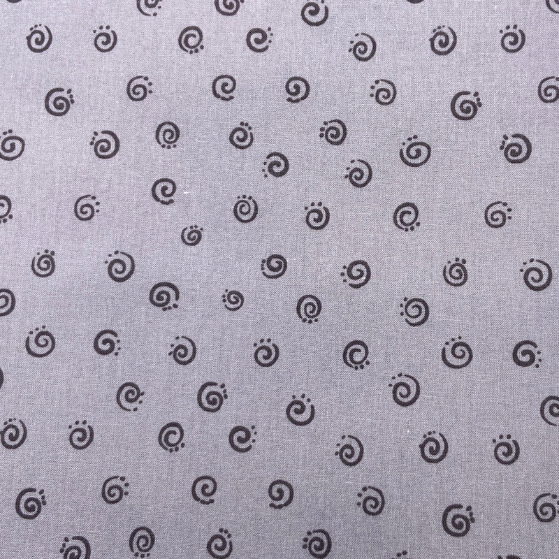 Squiggle Gray | Susybee | Quilting Cotton