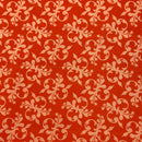 Scroll Orange | Steampunk Stitchery | Quilting Cotton