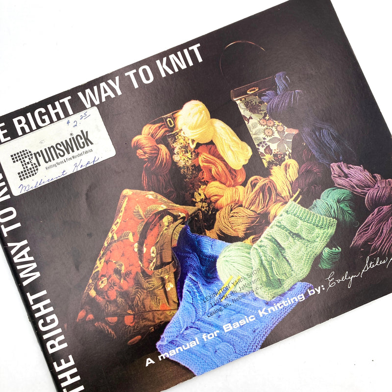 The Right Way to Knit | Book