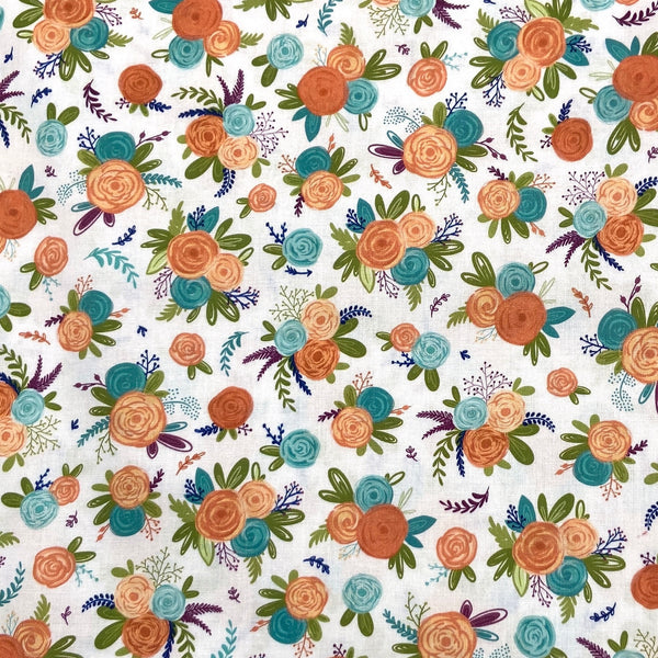 Scattered Bouquet | Scenic Route | Quilting Cotton