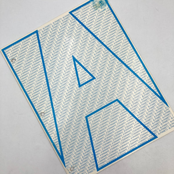 Alphabets | Book | Patterns