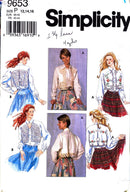 Simplicity 9653 | Misses' Blouse | Size 12-16
