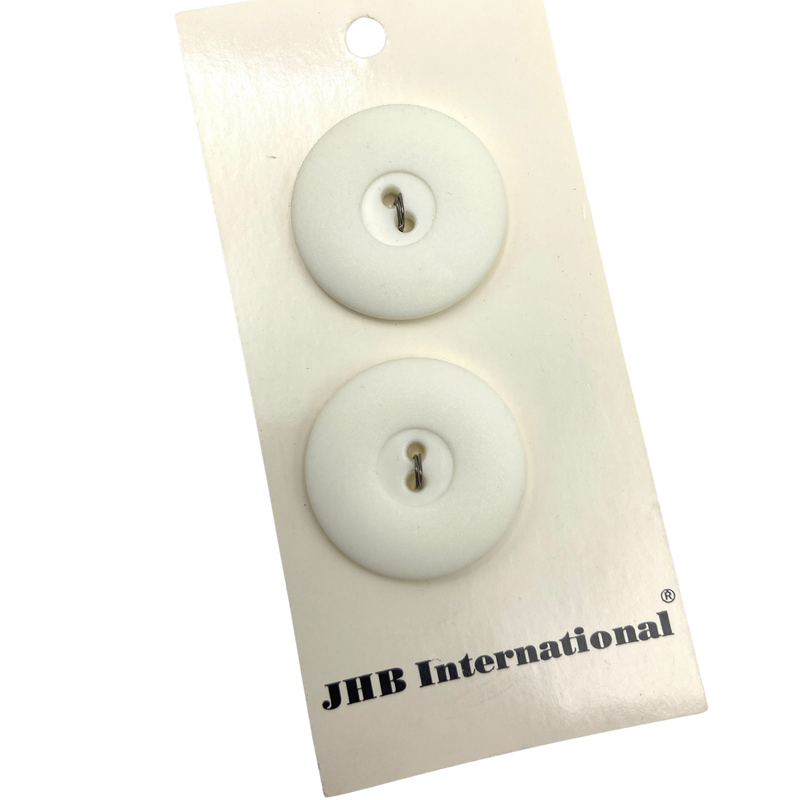 1" or 3/4" Robert | Plastic Buttons | Choose Your Size