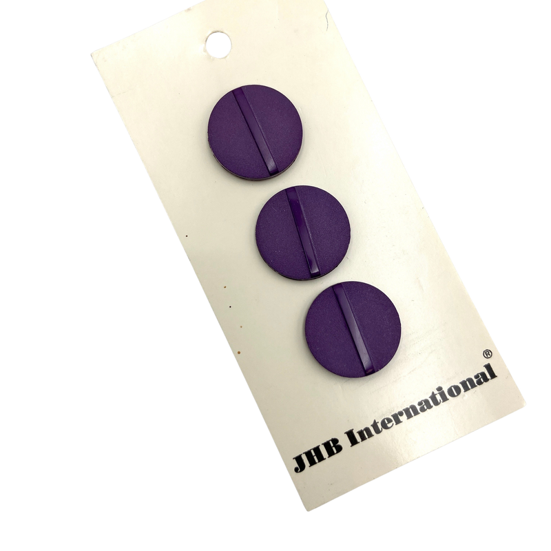 3/4" or 7/8" Centered | Plastic Buttons | Choose Your Size
