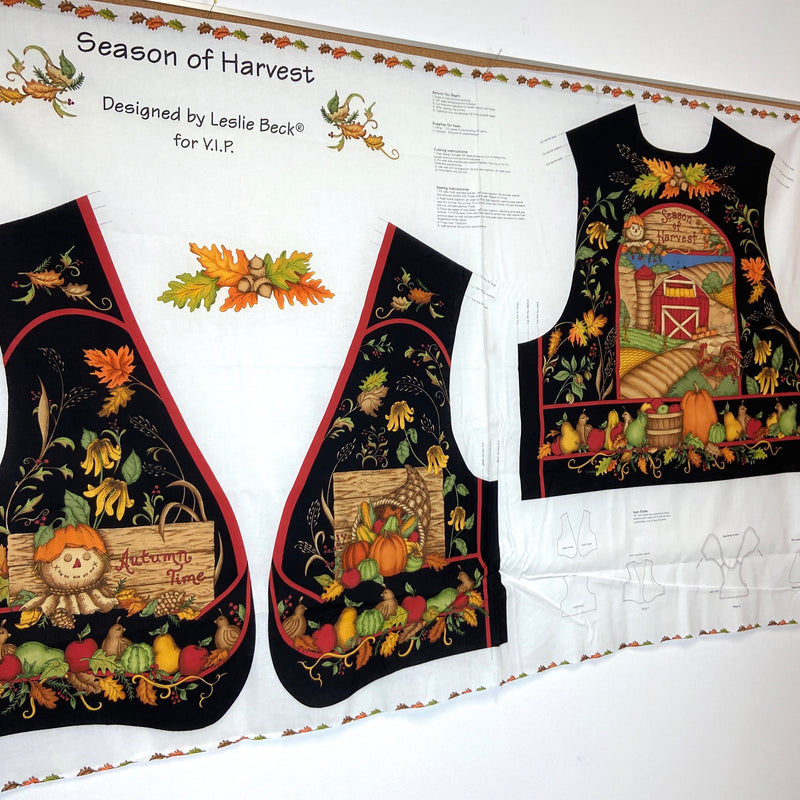 Season of Harvest Vest | Project Panel