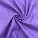 Grape | Microsuede | Deadstock Fashion Fabric