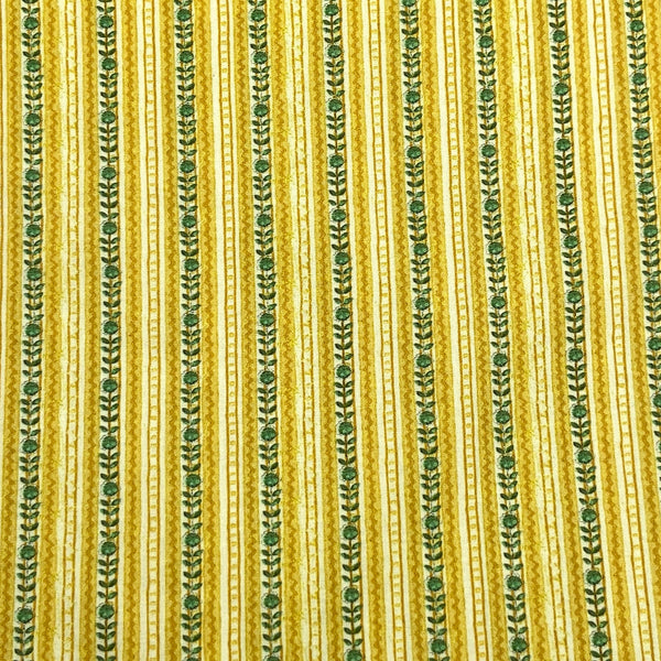 Tonal Stripe Yellow | Be the Light | Quilting Cotton