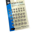 Metal Sew-on Snaps | Choose Your Favorite