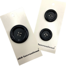 7/8" or 1-3/8" Matthew | JHB International Plastic Buttons | Choose Your Size