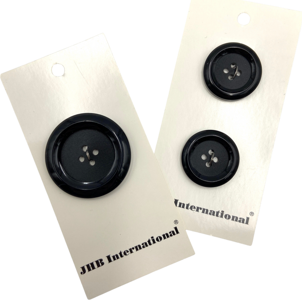 7/8" or 1-3/8" Matthew | Plastic Buttons | Choose Your Size