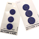 5/8" or 3/4" Hannah | Plastic Buttons | Choose Your Size