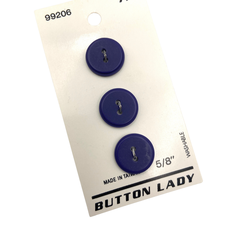 5/8" or 3/4" Hannah | Plastic Buttons | Choose Your Size