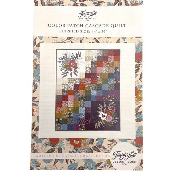 Color Patch Cascade | Fancy That Design House | Quilt Pattern