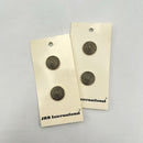 3/4" or 5/8" Golden Basket | Plastic Buttons | Choose Your Size