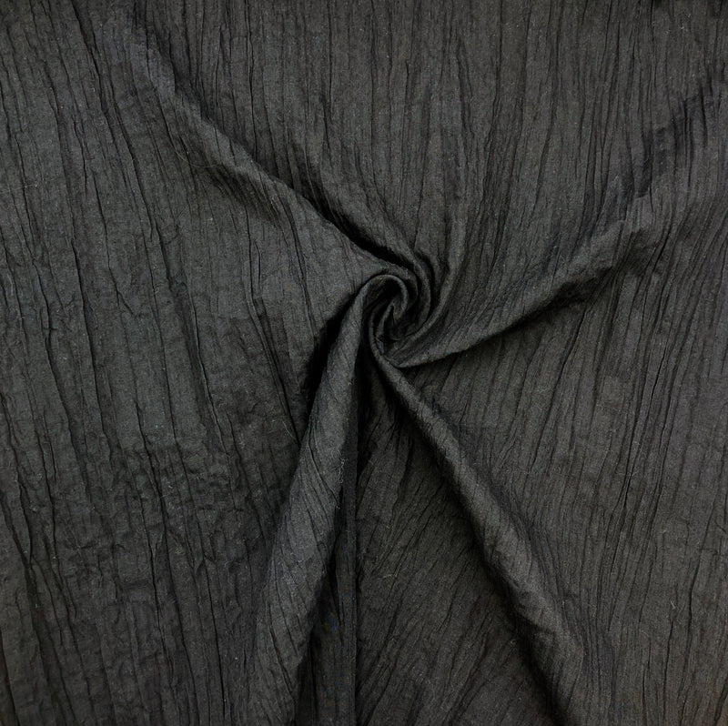 Black Licorice | Crinkle Poly/Cotton