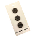 5/8", 3/4" or 1" Walnut | Plastic Buttons | Choose Your Size