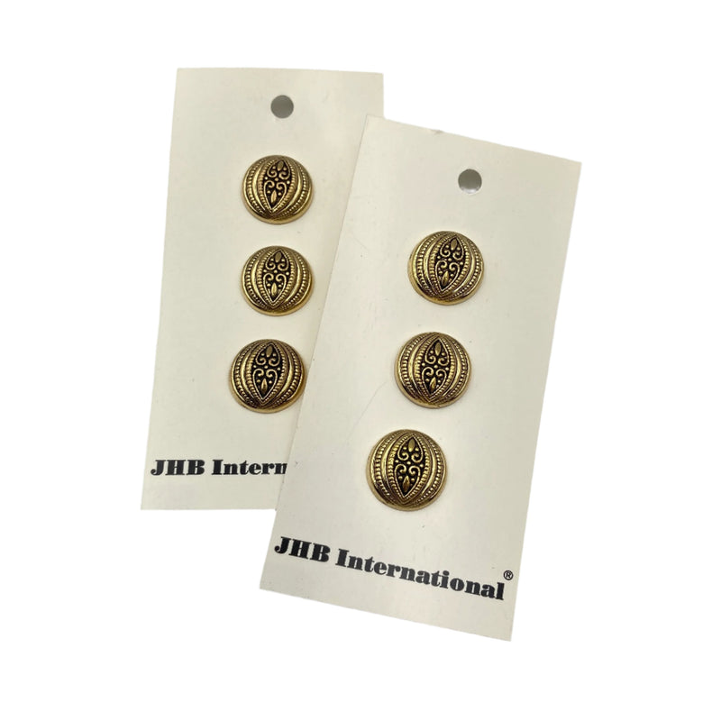 5/8" Baroness | Plastic Buttons | Set of 3