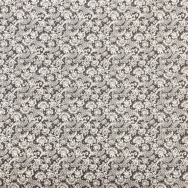 Sprawling Gray | Sweet Beginnings | Quilting Cotton