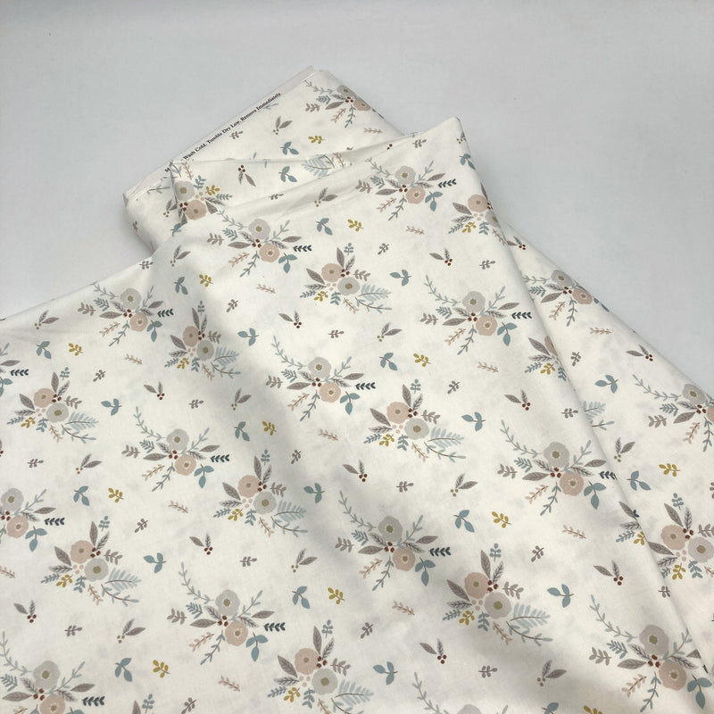 Baby Blooms White| Little Ducklings | Quilting Cotton