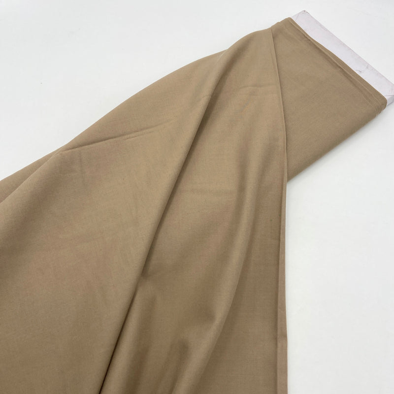 Putty | Poly/Rayon Twill Suiting