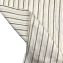 Latte Stripe | Italian Deadstock | Linen Blend