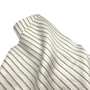 Latte Stripe | Italian Deadstock | Linen Blend