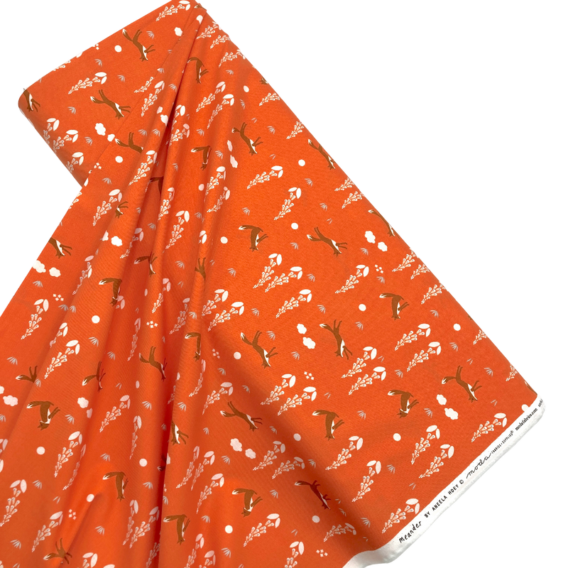 Foxes Pumpkin | Meander | Quilting Cotton