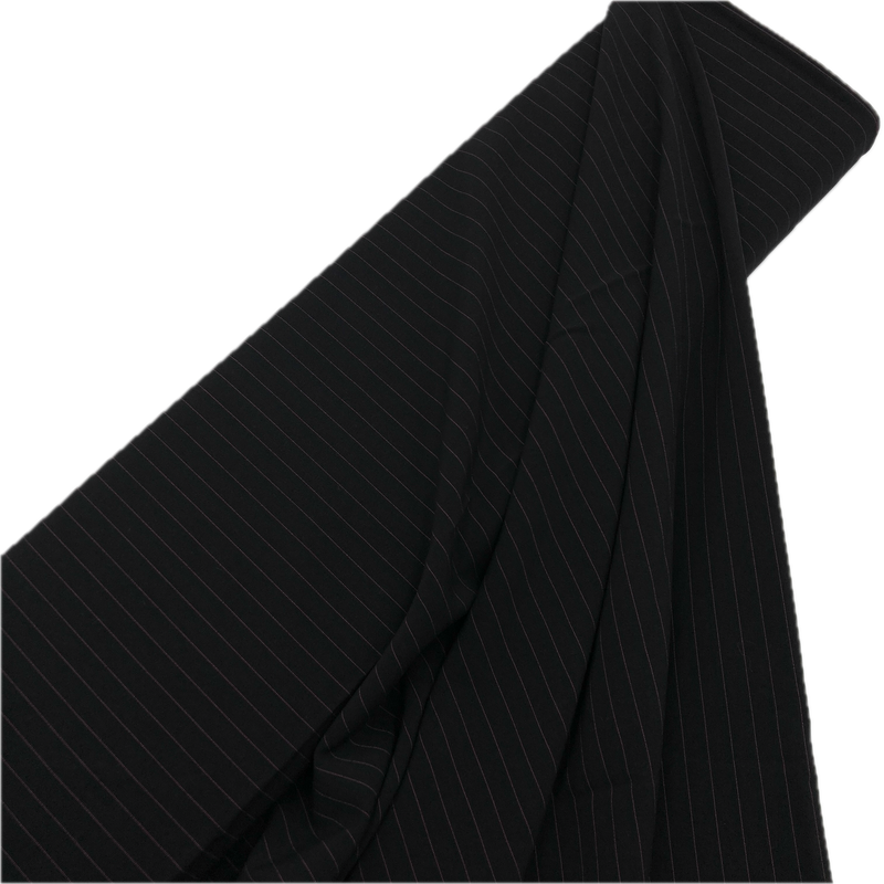 Pink Pinstripe | Stretch Shirting